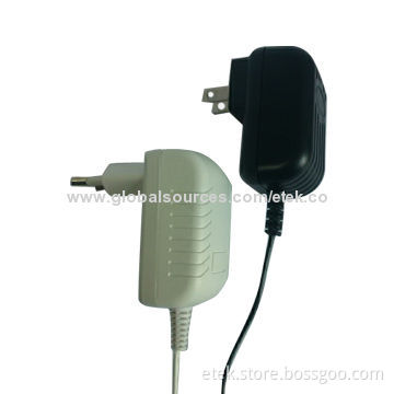 12W Switching Power Adapter with Input Current of 0.25A and 12W Output Power